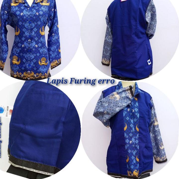 New Sale BAJU KORPRI FURING  Krah HITAM kemeja korpri terbaru 2022 Kemeja korpri pria baju korpri wa