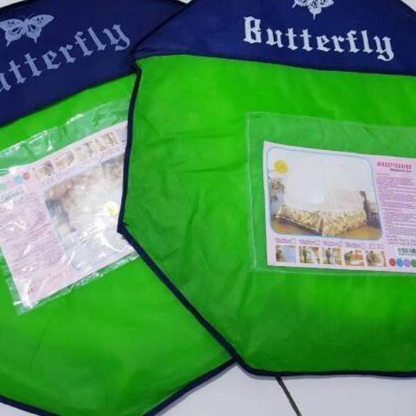 Grosiran--kelambu nyamuk kelambu tenda lipat butterfly 200x200 180x200 160x200 120x200 klambu selamb