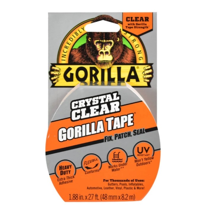 

Double Tape Gorilla Isolasi Heavy Duty 4.8 Cm - Transparan