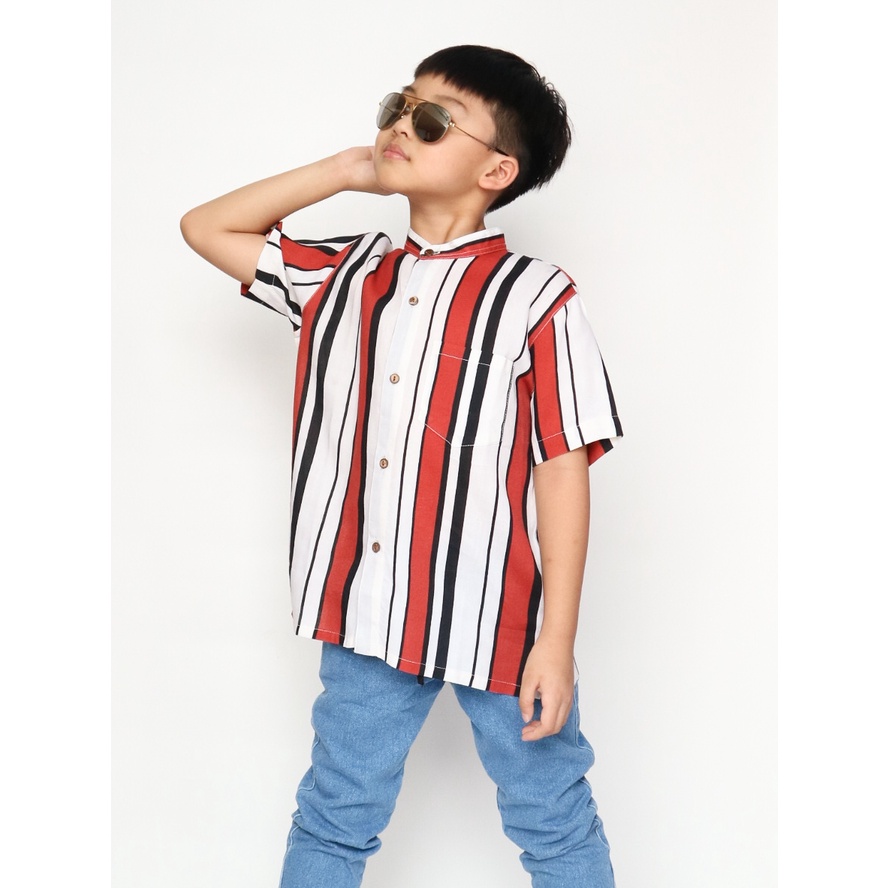 COTTON JISO SHIRT kemeja anak premium by ht clothingline