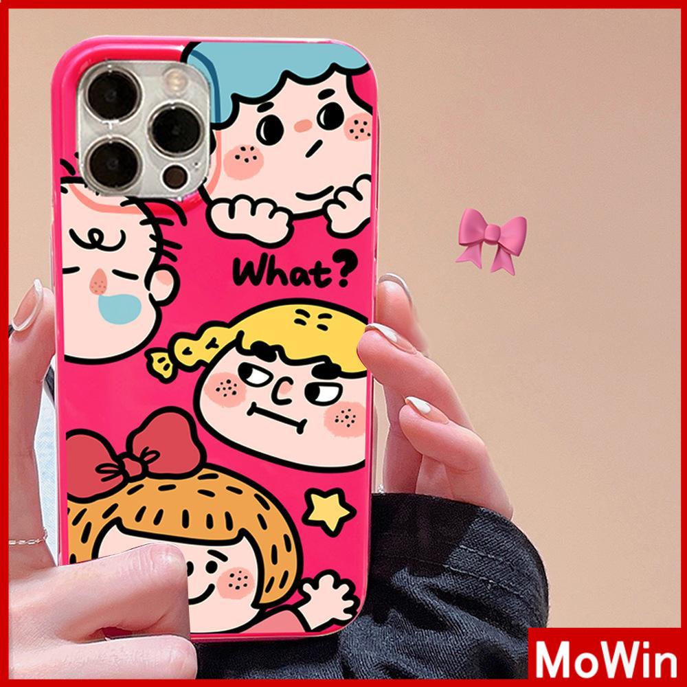 For iPhone 14 Pro Max iPhone Case TPU Soft Case Glossy Pink Candy Case Shockproof Protection Camera Cartoon Cute Compatible For iPhone 13 Pro Max 12 Pro Max 11 7plus xr xs max