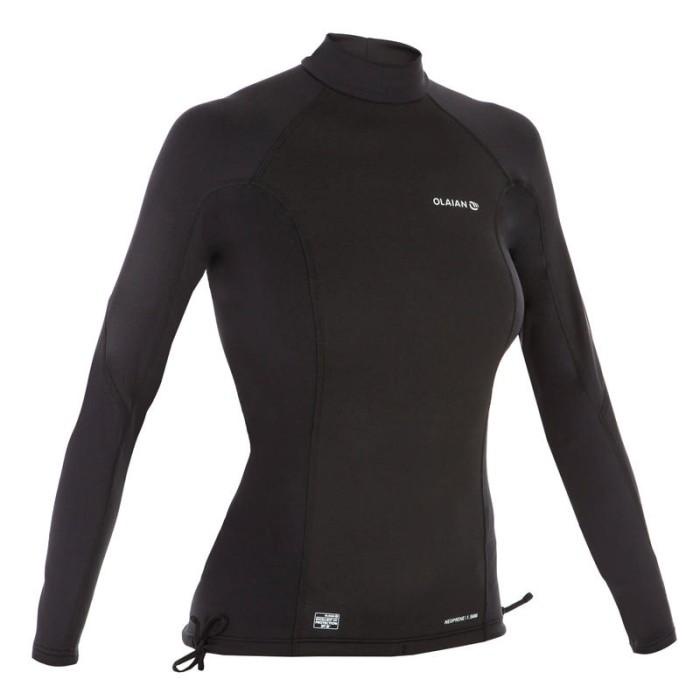 Baju Renang Surfing Snorkeling Wanita Fleece Neoprene Long Sleeve