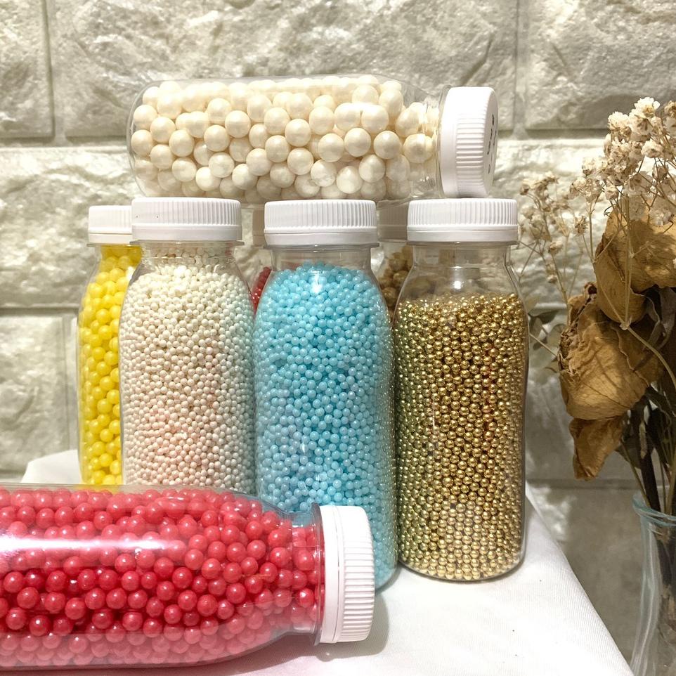 

artIi7I2--ANEKA SPRINKLE MUTIARA BEADS SPRINKLES 100GR DEKORASI HIASAN KUE