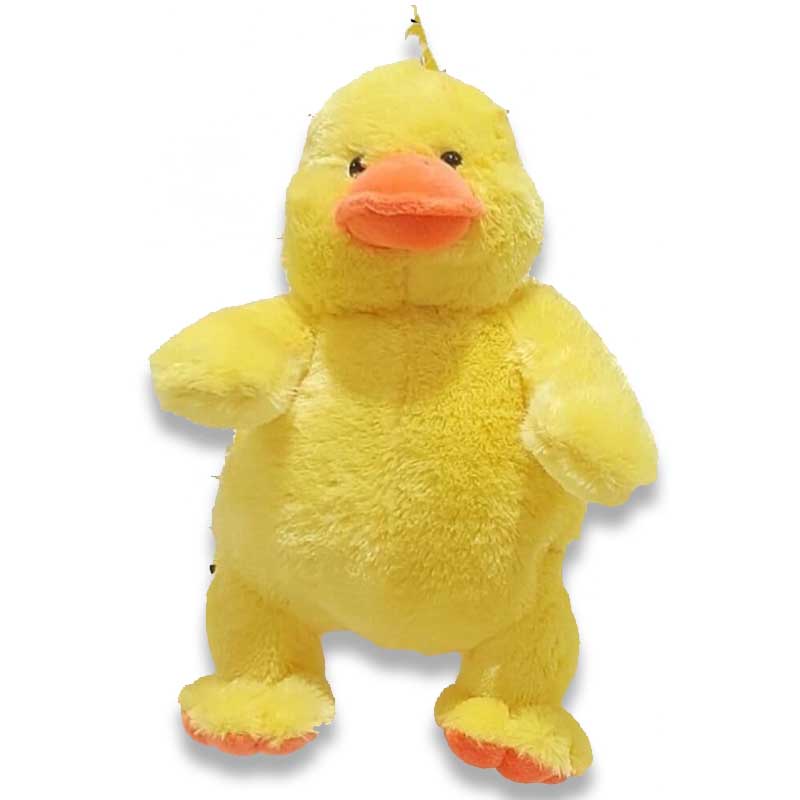 Tas bebek duck bulu lucu imut gemoy Ransel Wanita Baru Boneka Mewah Ransel Kasual Tas Kepribadian Kartun BebekTas B2305