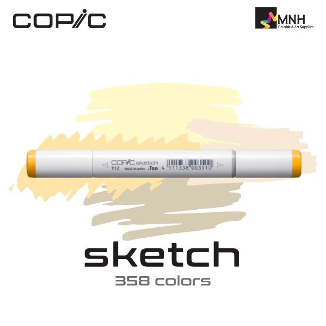 

TERBAIK COPIC SKETCH MARKER YELLOW SERIES (SATUAN) Y17 TERBAIK