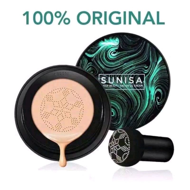 SUNISA ORI 100% Sunisa BB CUSHION MUSHROOM HEAD WATERPROOF