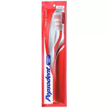 Pepsodent Sikat Gigi Triple Clean Medium 1 pcs