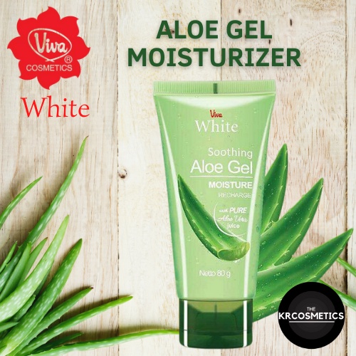 Viva White Soothing Aloe vera Gel moisturizer multifungtion 80gr