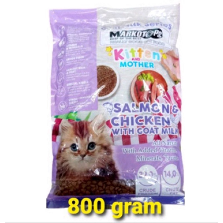 Markotops Kitten Nad Mother Dry Food - Makan Kucing Terbaik
