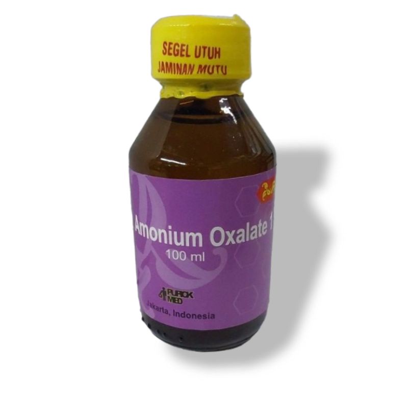 Reagen Amoniun Oxalate 100 ml Tes Pemeriksaan Trombosit AO Amonium Oksalat