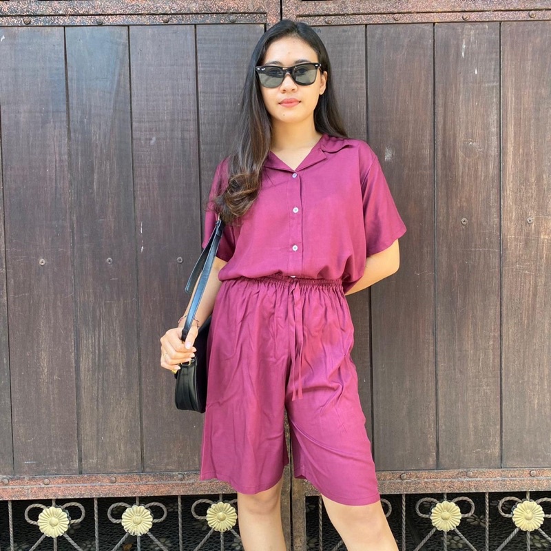 ONESET CELANA PENDEK | PIYAMA CELANA PENDEK
