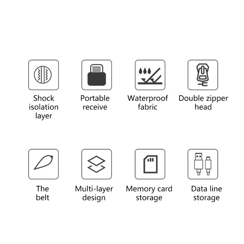 Gro Untuk Saku3 RP3 Konsol Aksesoris Gaming Organizer Case Pouch Wadah Anti Gores Tas Tangan Portable