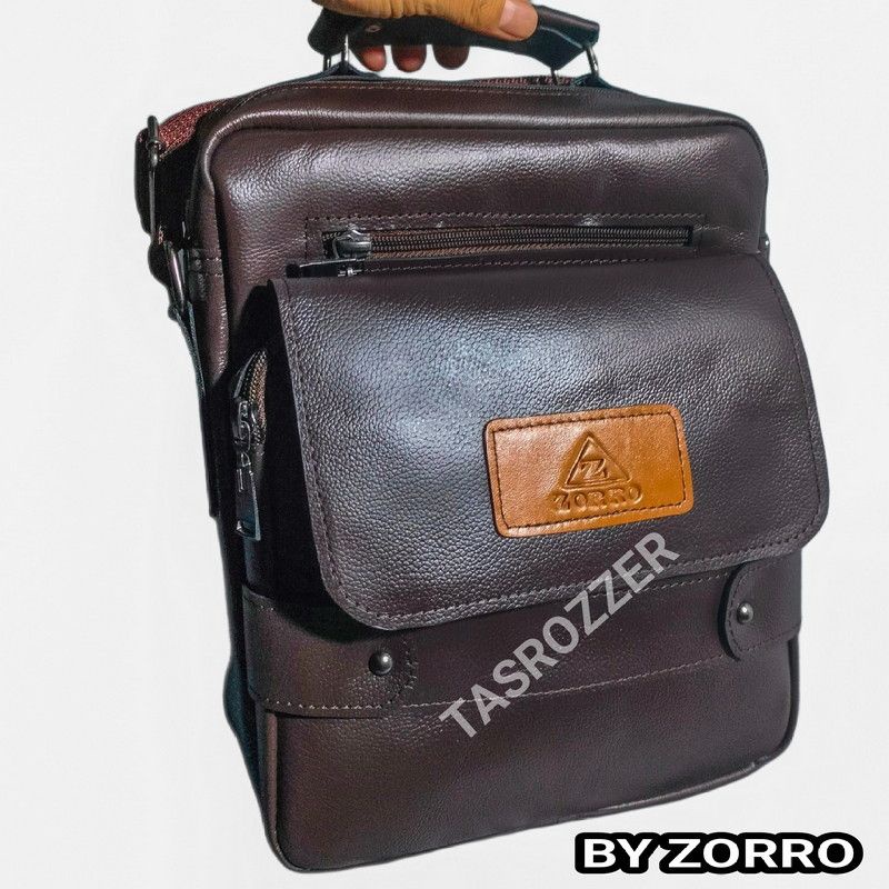 Tas kulit asli pria merk ZORRO bagus dan elegant