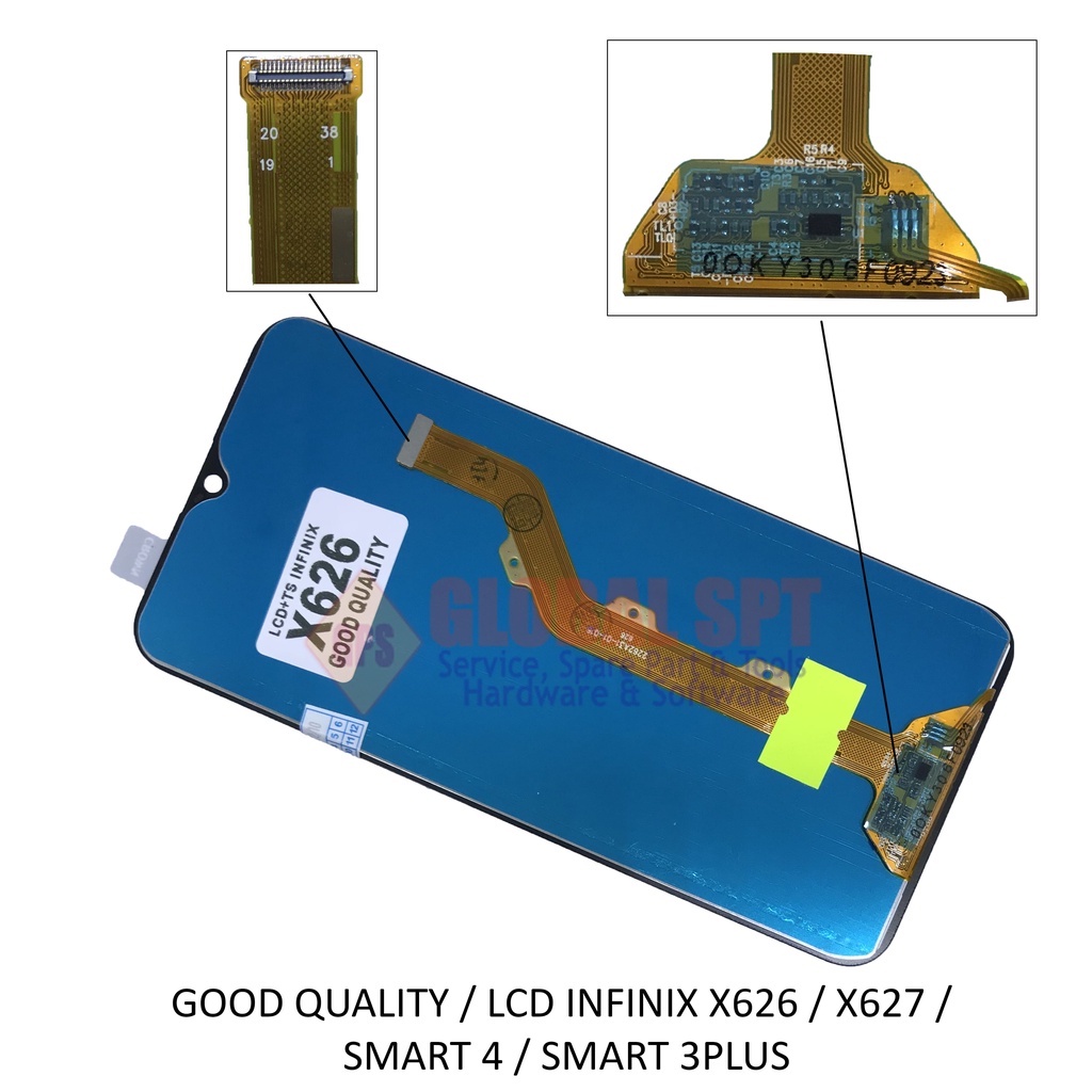 GOOD QUALITY / LCD TOUCHSCREEN INFINIX X626 / X627 / SMART 4 / SMART 3PLUS