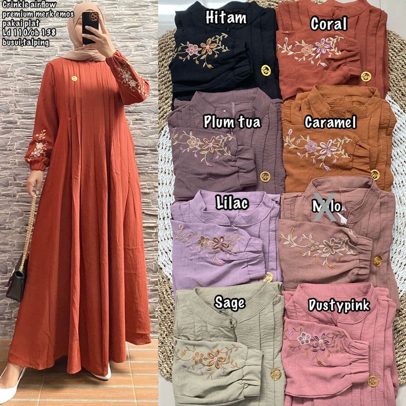 GAMIS MOSCREPE BORDIR BY EMOS