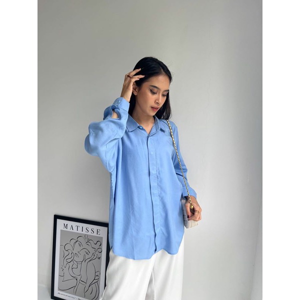 (MID YEAR SALE) Basic Oversized Shirt (READY STOCK)