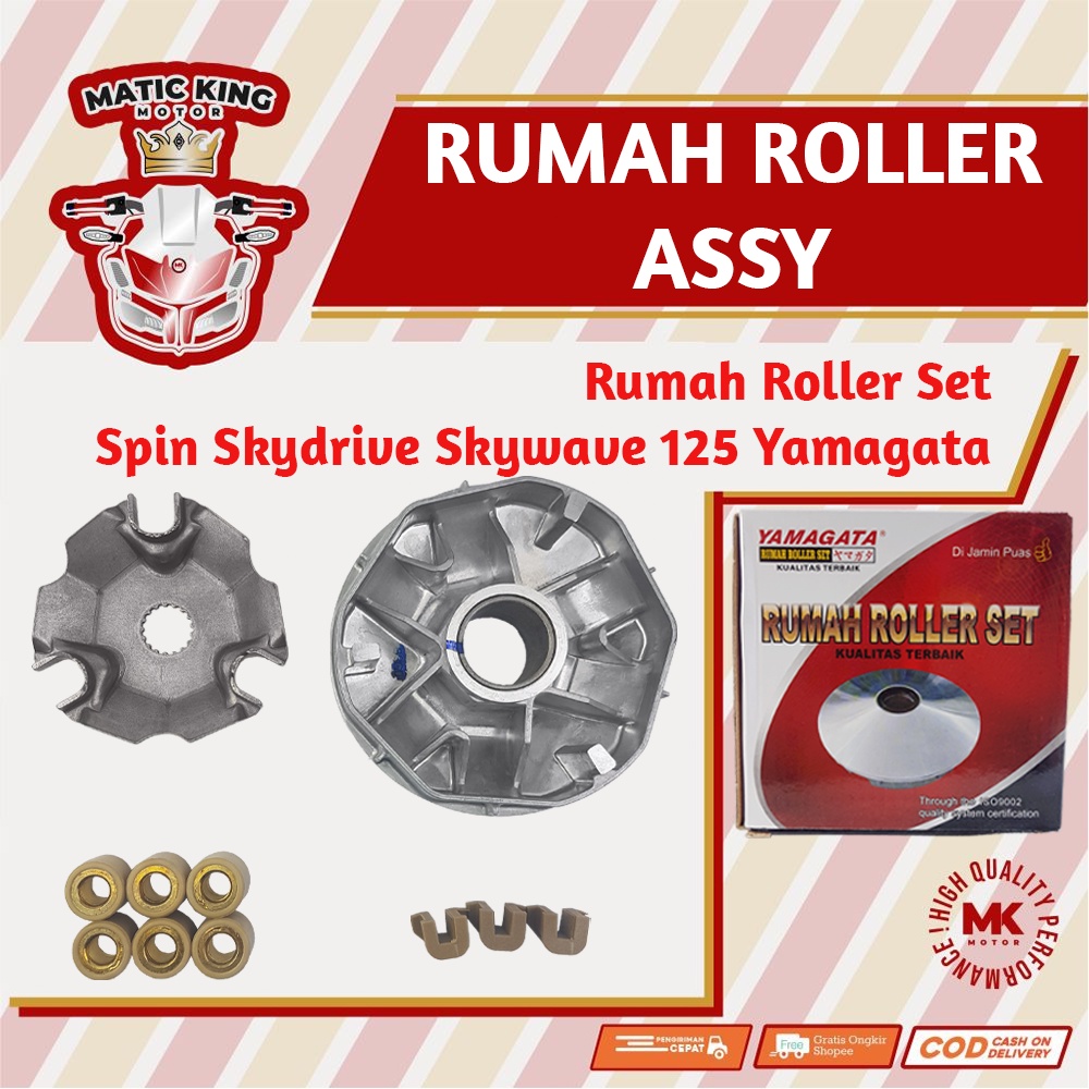 Rumah Roller Set Suzuki Spin Skywave Skydrive Hayate Yamagata