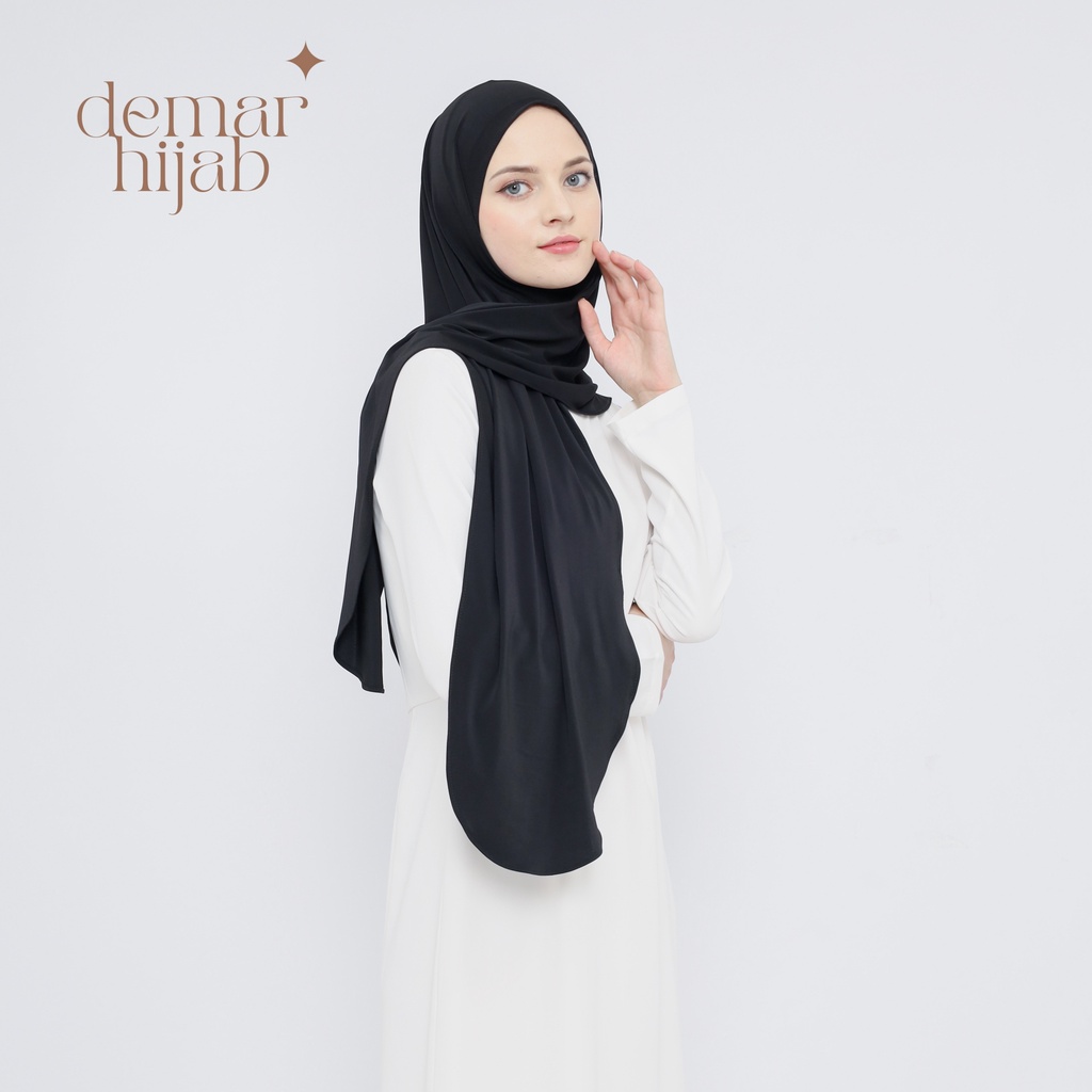 Demar Hijab - Ziba (Pashmina Oval Instan Jersey Super Premium)