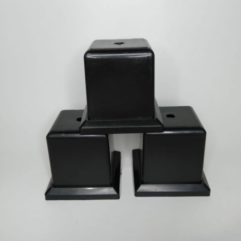 W4 HITAM / Tatakan Piala/ Dudukan Piala/ SparePart Piala/ Trophy W4/Kaki Piala/ Alas Kotak Piala W4