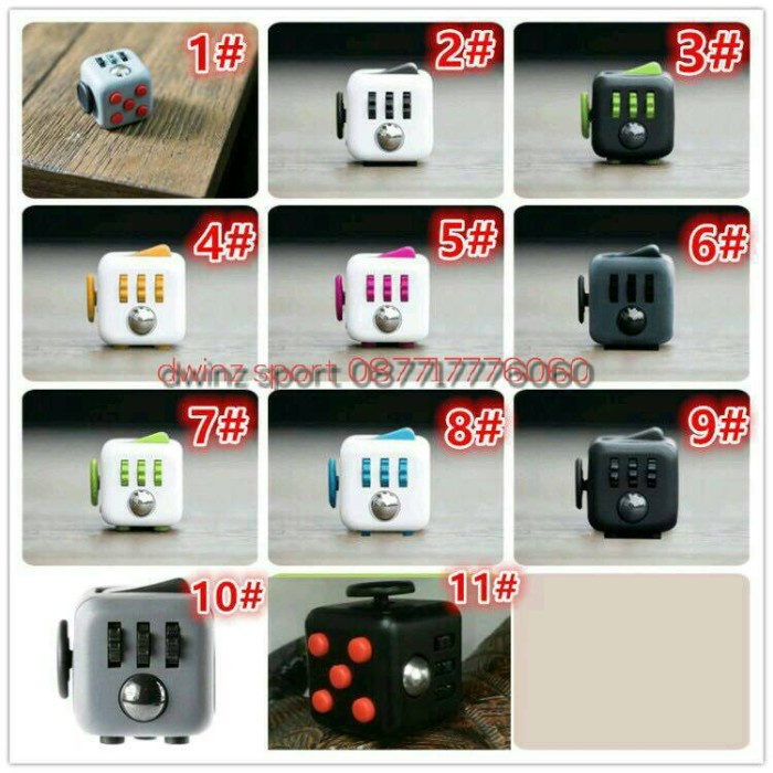 Osakashop - Fidget Cube high quality/ Mainan Anak / Mainan Dadu / Penghilang stres