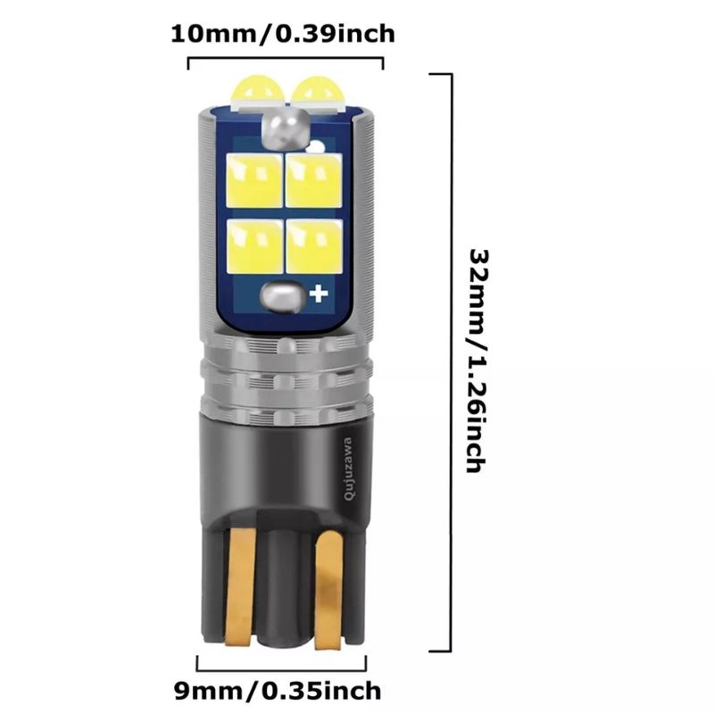 Lampu Led T10 6smd super terang