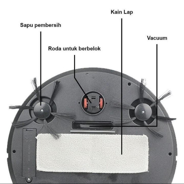 barokah gamis Smart Sweeping Robot Vacuum Vacum Cleaner Penyapu Pembersih Lantai S25