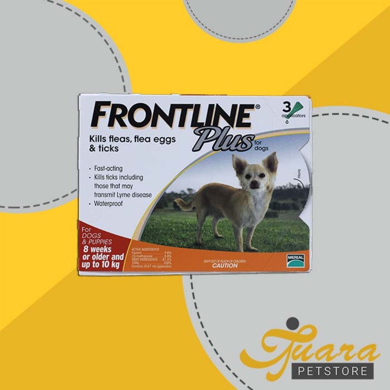 Obat Kutu Anjing/ Dog up to 10kg Frontline Plus