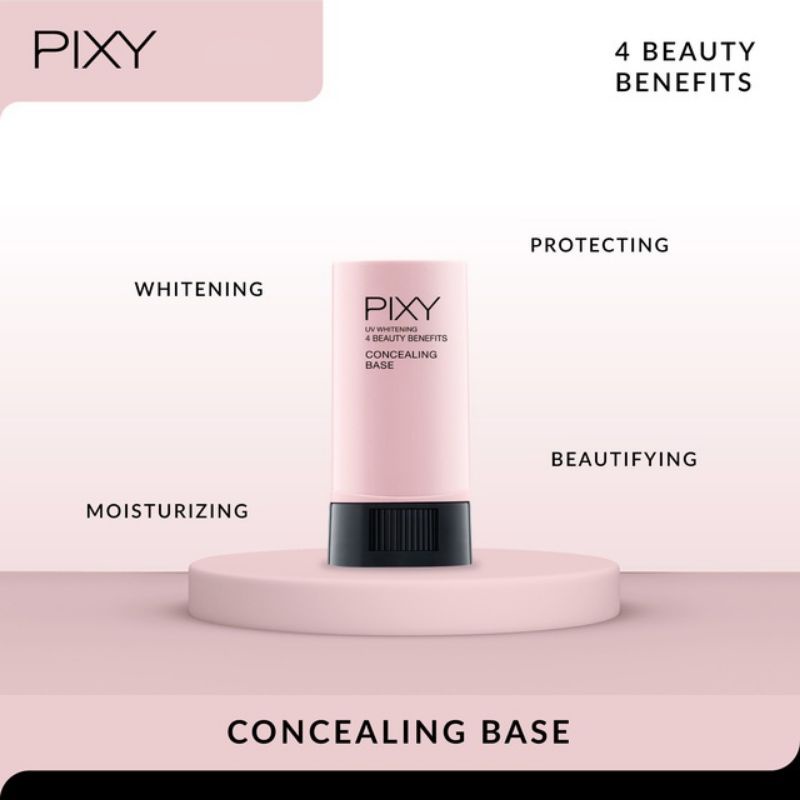 Pixy Concealing Base Oil UV Whitening 4 Beauty Benefit 9gr