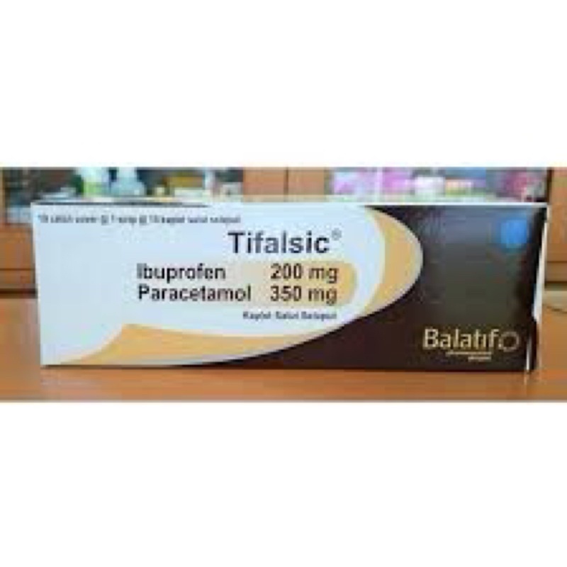 TIFALSIC BOX MURAH IBUPROFEN DAN PARACETAMOL