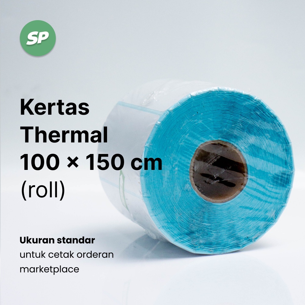 

Kertas Thermal A6 | Sarjana Packaging - Label Thermal 100x150 cm roll isi 500 lembar
