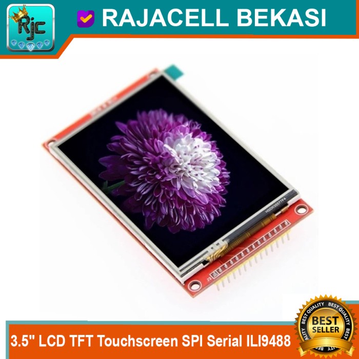 3.5" LCD TFT Touchscreen SPI Serial ILI9488 320*480 pixel for Arduino