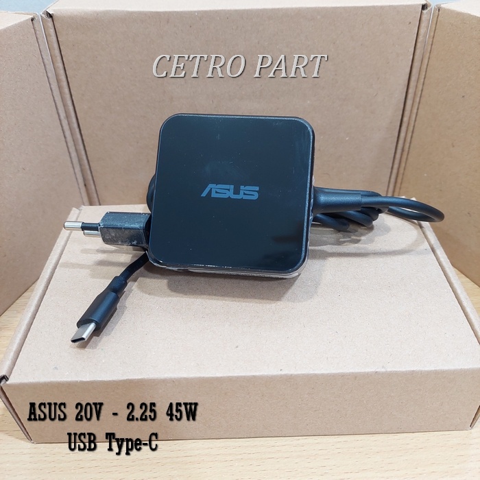 Adaptor Charger Laptop ASUS 20v-2.25a USB TYPE C (5 IN 1) Original- BERGARANSI