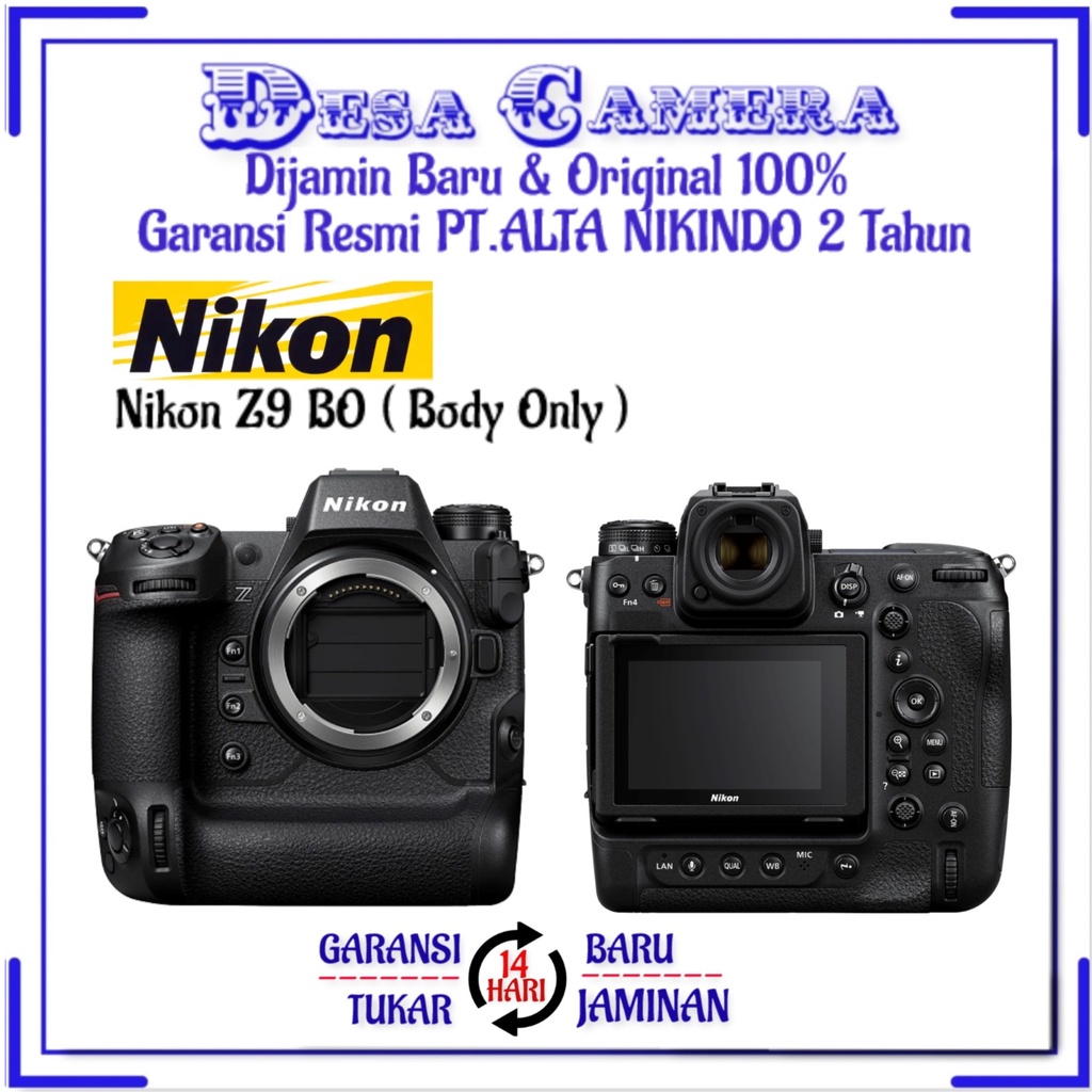 Nikon Z9 Mirrorless Camera Body Only