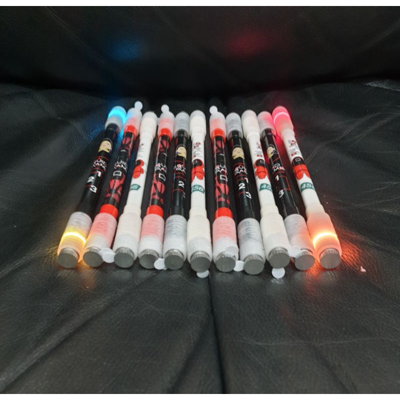 LED SQUID GAME SPINNING PEN / PEN PUTAR / PEN AJAIB / PEN ANTI STRESS / PEN BALANCE