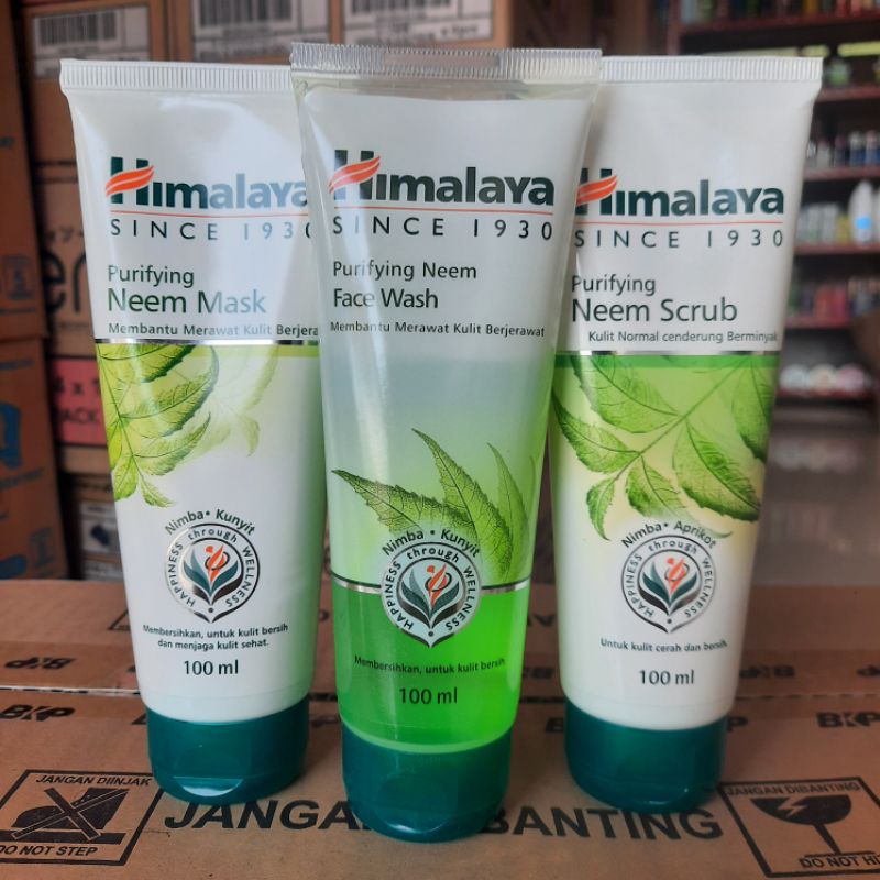 Jual Himalaya facial Wash Mask Scrub 100ML Shopee Indonesia