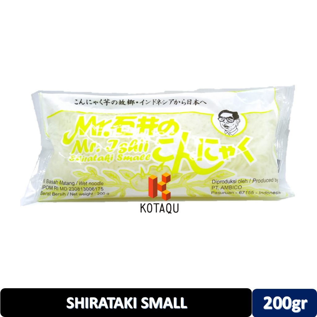 

Mr. Ishii Bihun Shirataki Angel Hair Small Shirataki 200gr