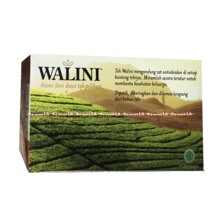 Walini Klasik 25 Bag Tea Walini Classic Teh Celup Teh Hitam Celup Teh Hitam Walini Rasa Original Teh Walinni Blacktea