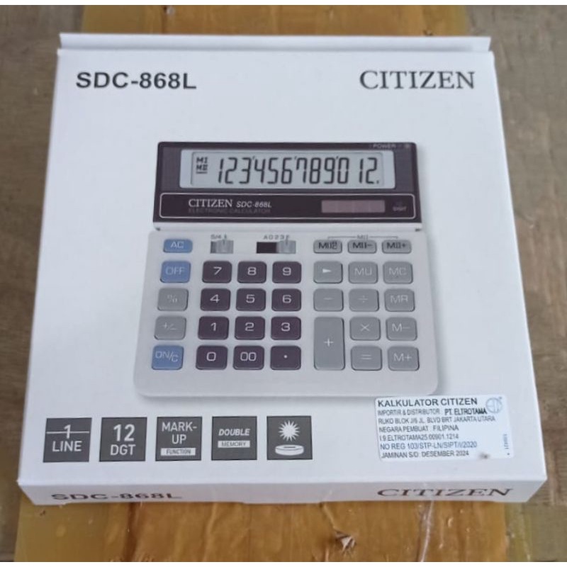 

Citizen 868L