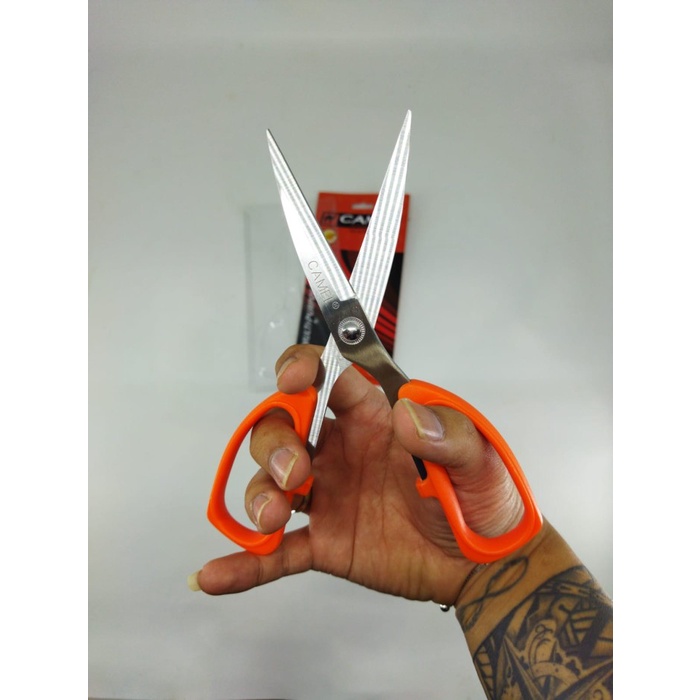 

Terlaris Camel Gunting Serbaguna 7.5" Gunting Multifungsi 7.5 Inch Promo