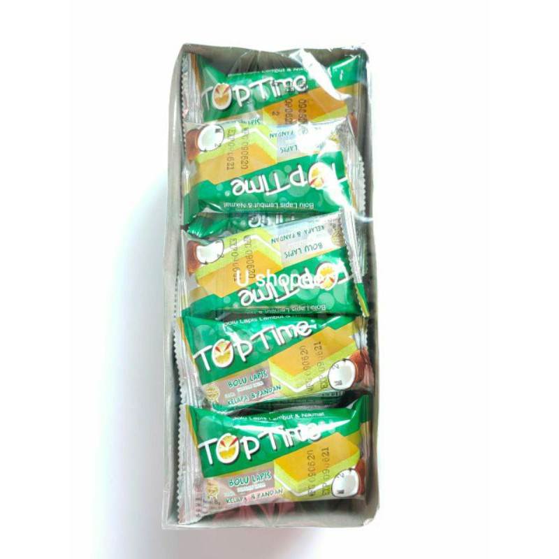 

TOPTIME BOLU PANDAN 11 GR ISI 24 PCS AYES TOSERBA