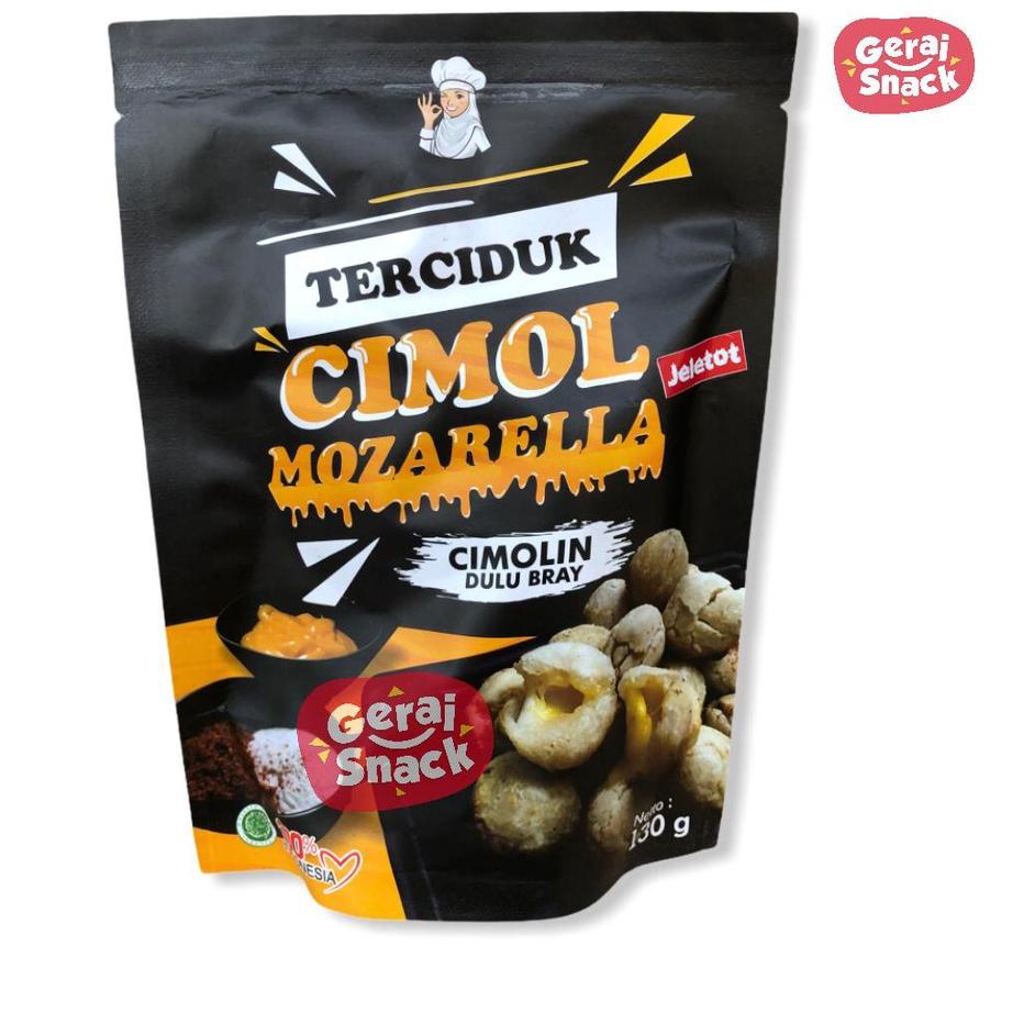 

kode5l5Kz--Cimol Mozarella Terciduk Extra Keju Leleh Khas Bandung Best Seller (130g)