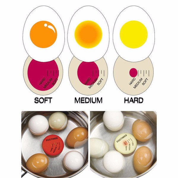 Egg  Timer Pengukur kematangan Telur Rebus Telor Boiled EggTimer alat