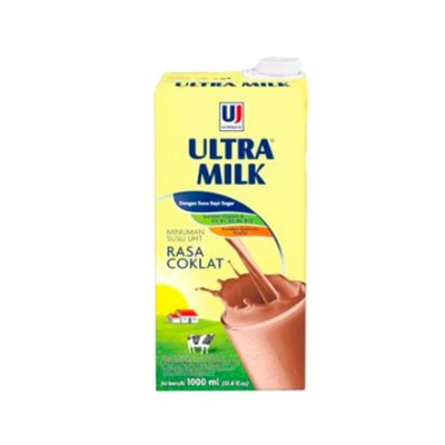 

Susu Kotak ULTRA MILK (Full Cream, Coklat) 1000ml
