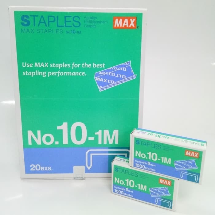 

Limited Isi Staples Max No.10 (Kecil)