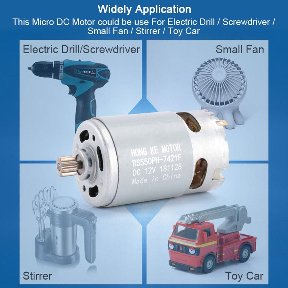 Solighter RS550VC Motor DC 11gigi Gergaji Bolak Balik Gergaji Listrik Power Tool Aksesoris