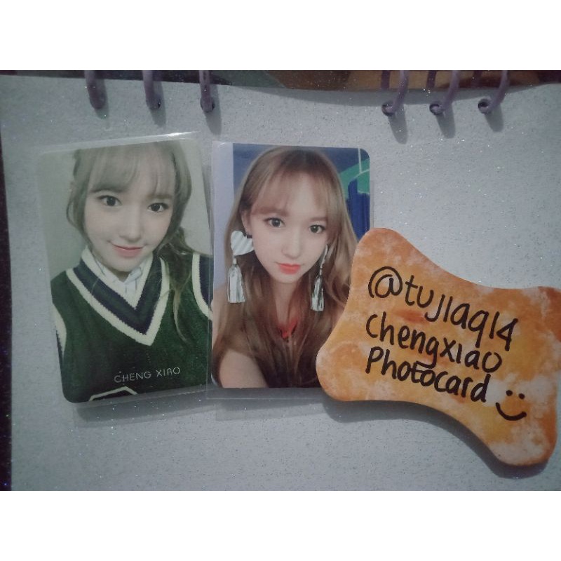 Chengxiao I Wish Broadcast + Happy Photocard