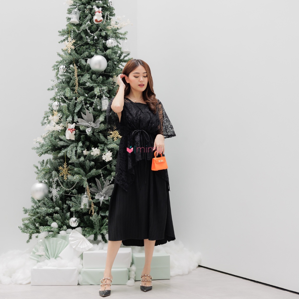 Erlin Brokat Dress - Christmast Collection