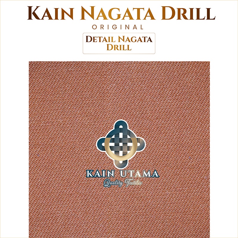 Kain Utama Kain Nagata Drill Japan Drill Bahan Seragam Eceran Meteran