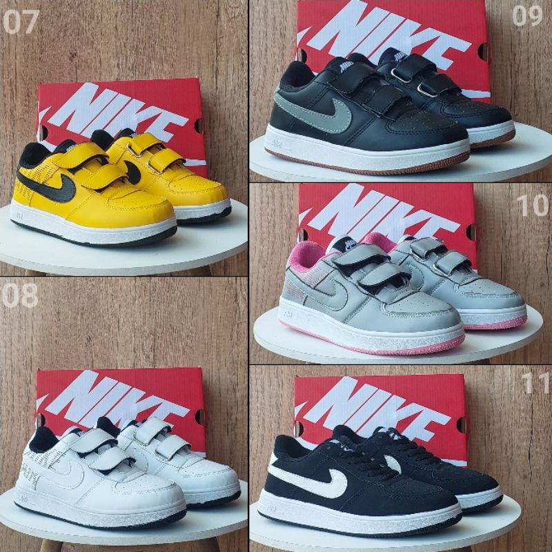 Sepatu Nike Air Force 1 Low Premium Quality / Sepatu Anak / Sepatu Nike Air Force 1 Kids / Sepatu Nike Anak