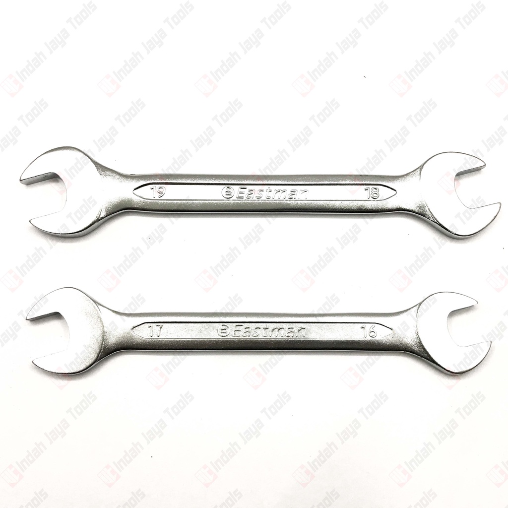 EASTMAN Kunci Pas x Pas 6-32mm Satuan - Double Open End Spanner